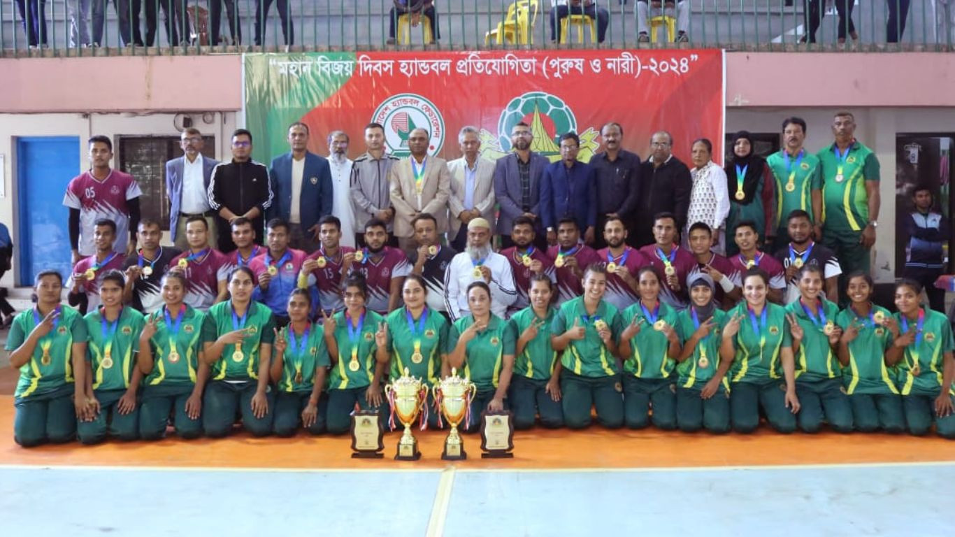 BGB, Ansar retain Victory Day Handball men’s and women’s titles
