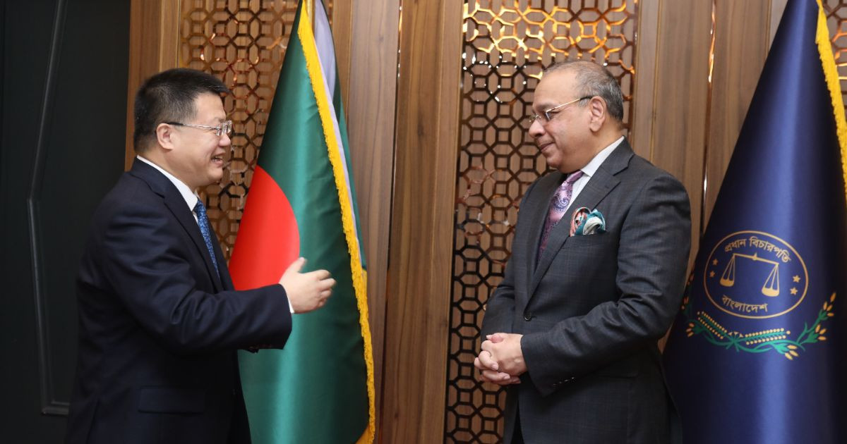 Chinese envoy meets CJ, offers support to strengthen judiciary