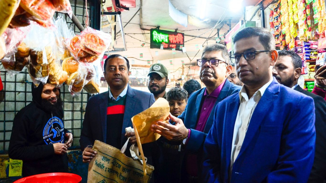 Tk29 lakh fine realised, 60,000kg polythene seized