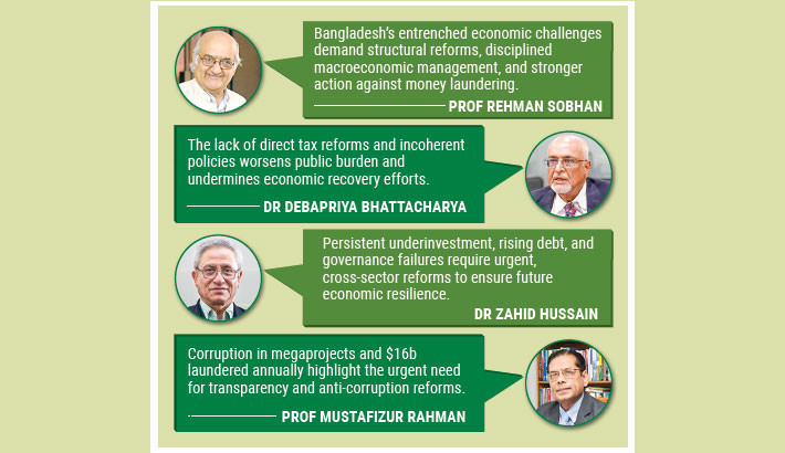 Experts urge comprehensive reforms as country faces deep-rooted economic challenges