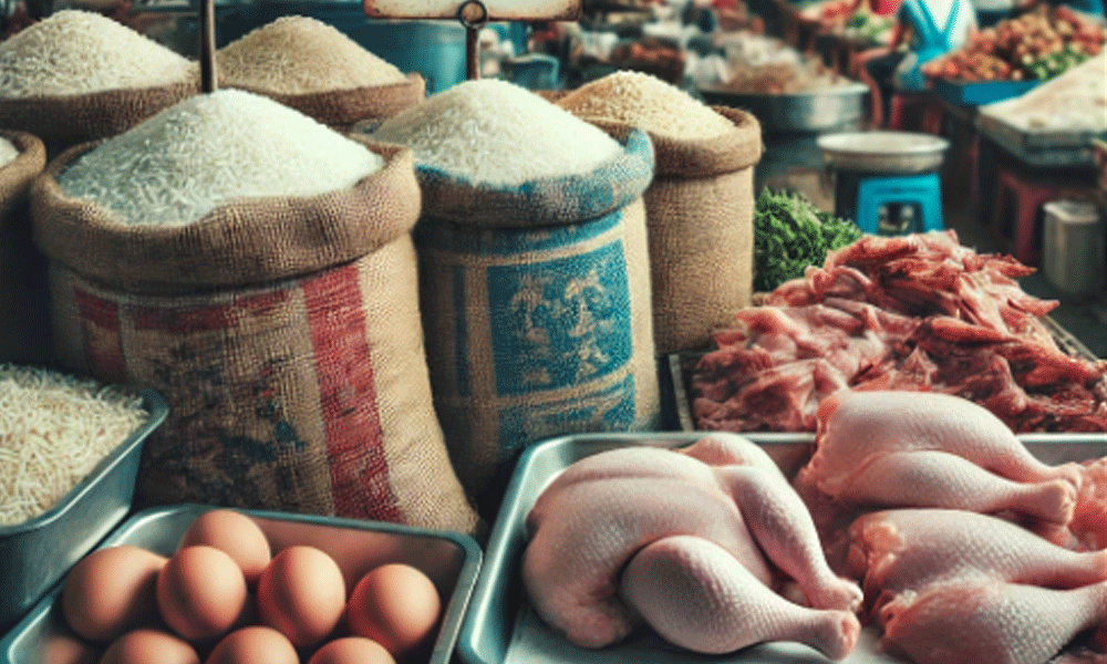 Rice, chicken prices stay high