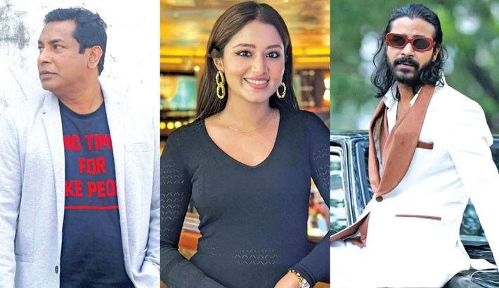 Mosharraf Karim, Razz, Farin together in a film