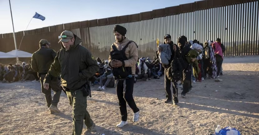 Handcuffed and shackled: Illegal Indian migrants recount deportation from US