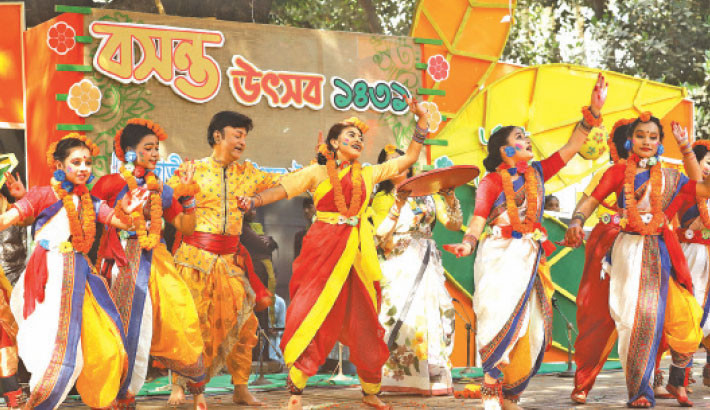 Spring welcomed with love