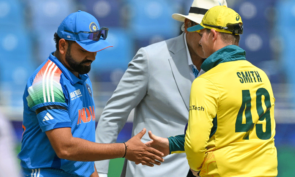 Australia opt to bat against India in Champions Trophy semi