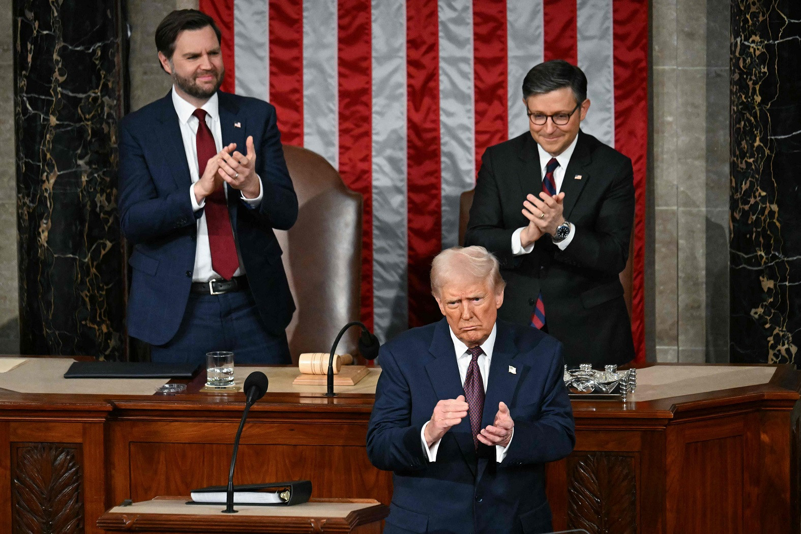 Trump hails ‘unstoppable’ America in return to Congress