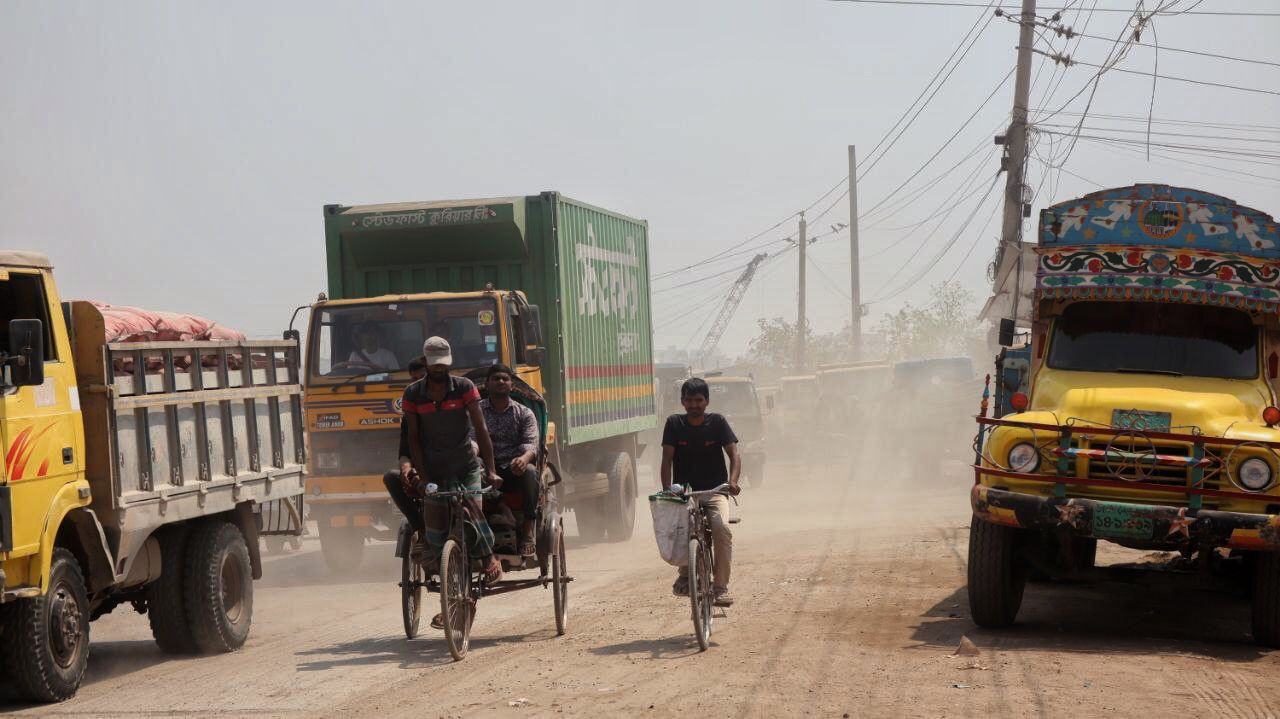 Dhaka’s air most polluted in the world this morning
