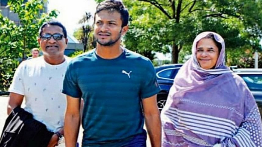 Shakib’s parents to visit Tamim at hospital