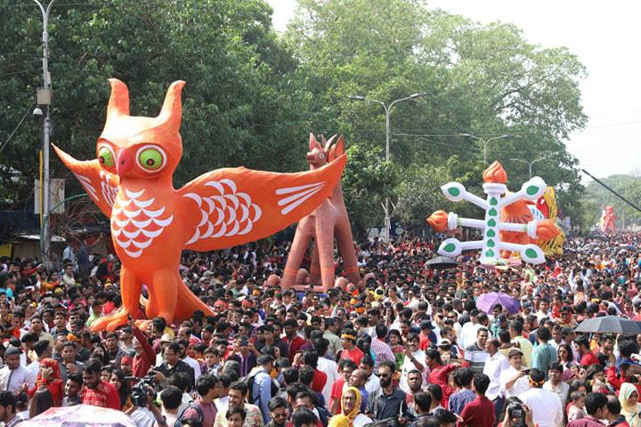 DU Fine Arts students boycott Mangal Shobhajatra citing political influence