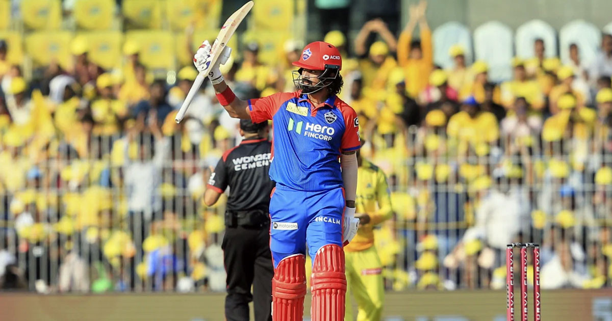 Rahul guides Delhi to third straight IPL victory