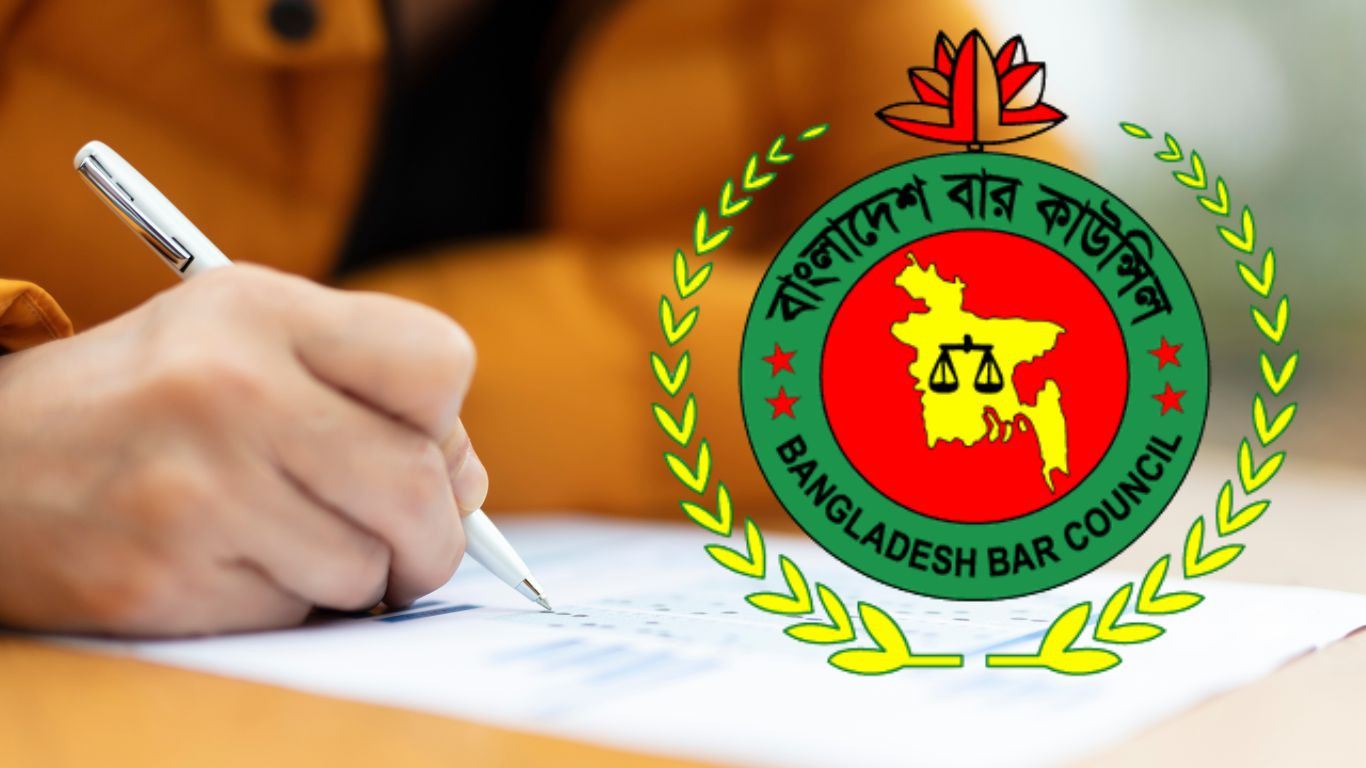 Lawyers' enrollment MCQ test on 25 April