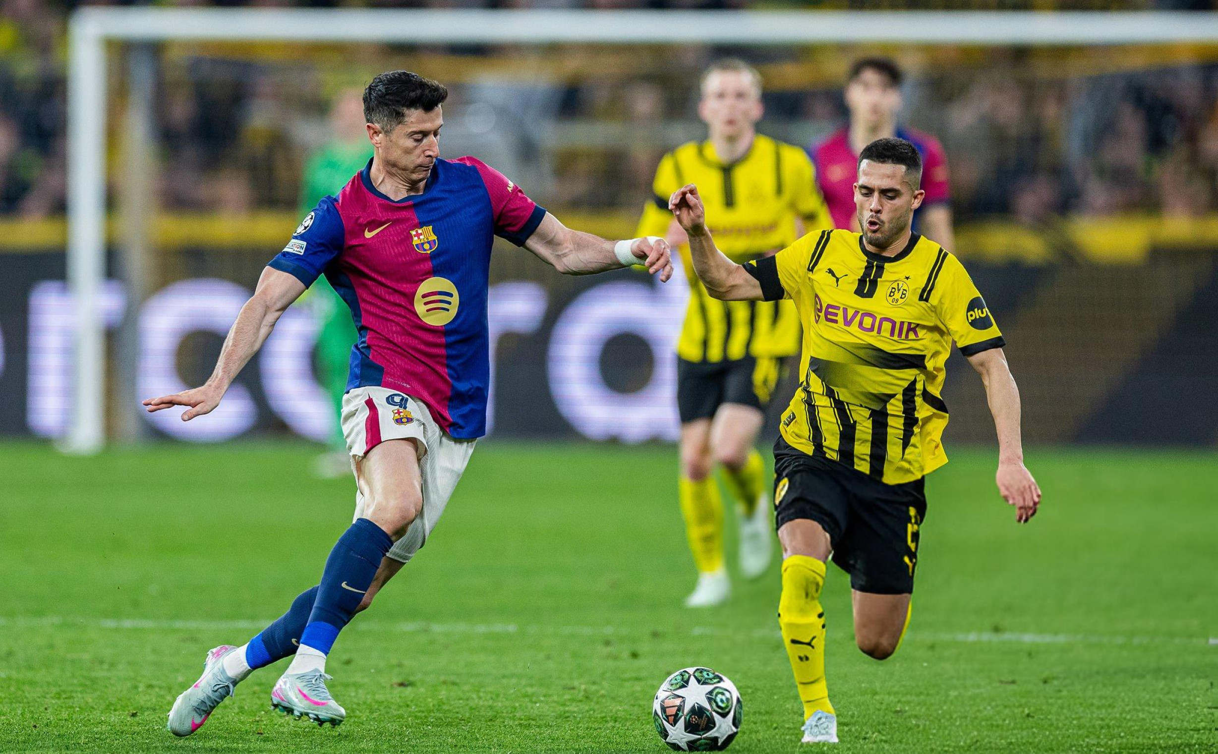 Barca through to Champions League semis despite Guirassy hat-trick