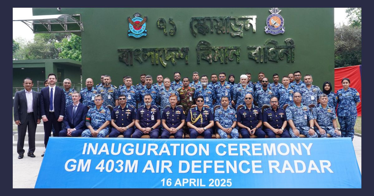 Inauguration ceremony of air defence radar at BAF 71 Squadron held