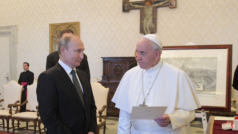 Putin praises legacy of Pope Francis