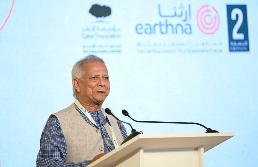 Prof Yunus to leave Doha on Friday for attending Pope Francis' funeral