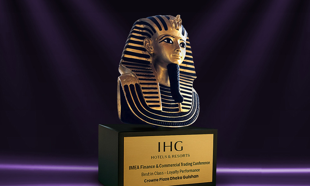 Crowne Plaza Dhaka Gulshan honored with IMEA Loyalty Excellence Award