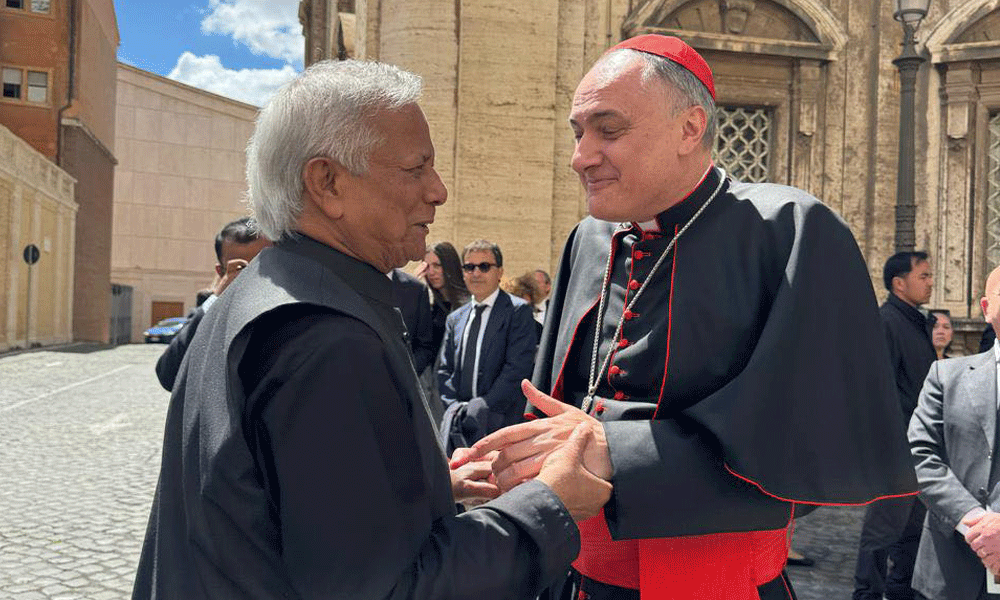Pope Francis was amazing human being: Prof Yunus