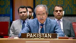 Pakistani envoy to UN says his country 