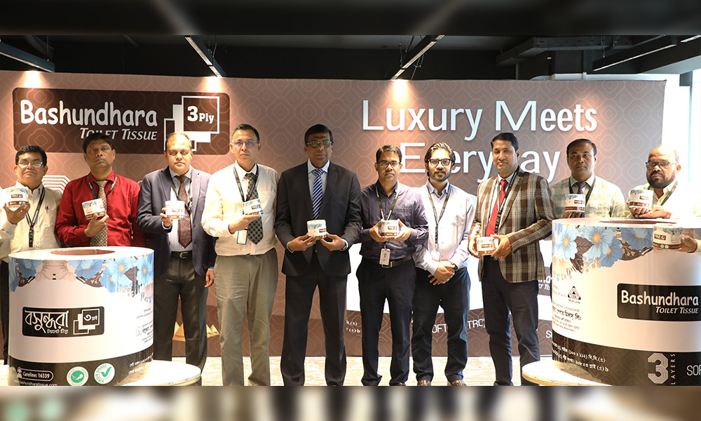 Bashundhara Tissue launches new ‘3-ply Bashundhara Toilet Tissue’