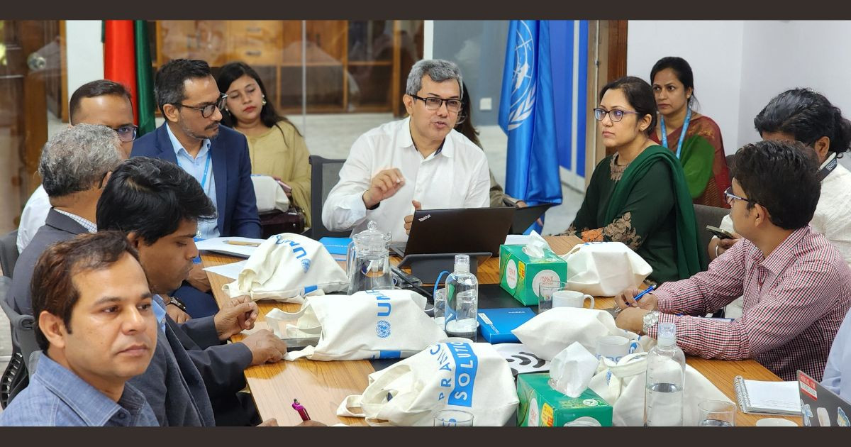 UNOPS Bangladesh hosts 14th SDG Cafe on climate finance mechanisms