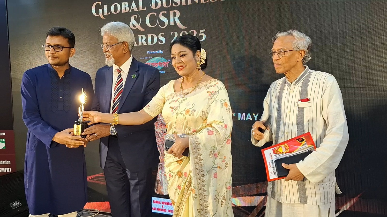 Kazi Iftekhar Rahman receives Global Business and CSR Awards