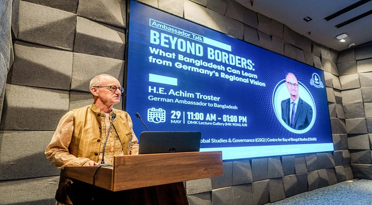 German envoy Achim Tröster speaks at inaugural episode of ‘Ambassador ...