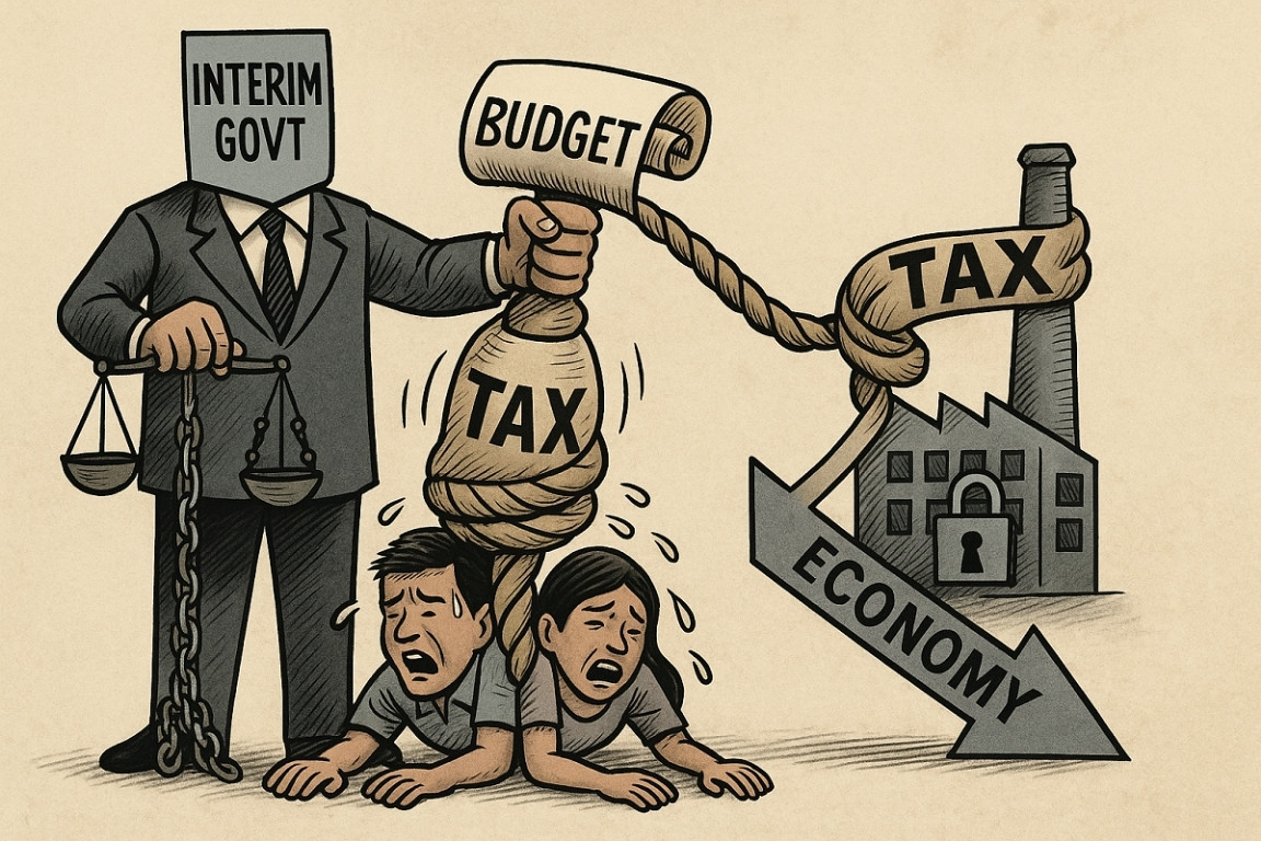 Interim Govt Budget: squeezing the people, choking the future