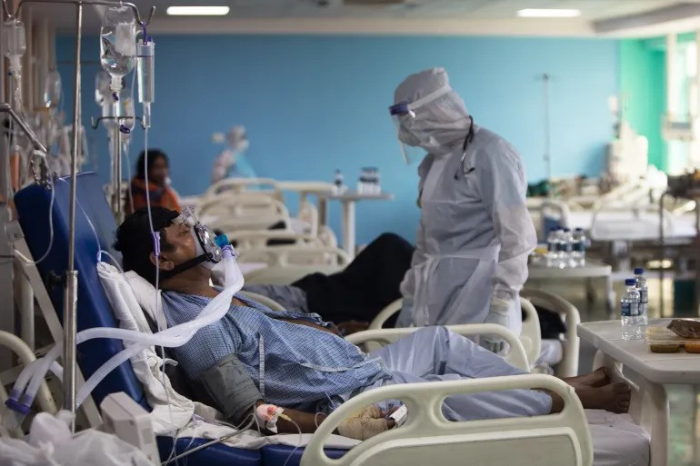 India’s Covid daily death toll hits 6