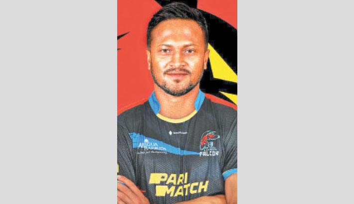 Shakib signed by Falcons in CPL