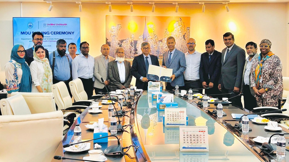 NSU, UniMed sign MoU to improve pharmaceutical industry