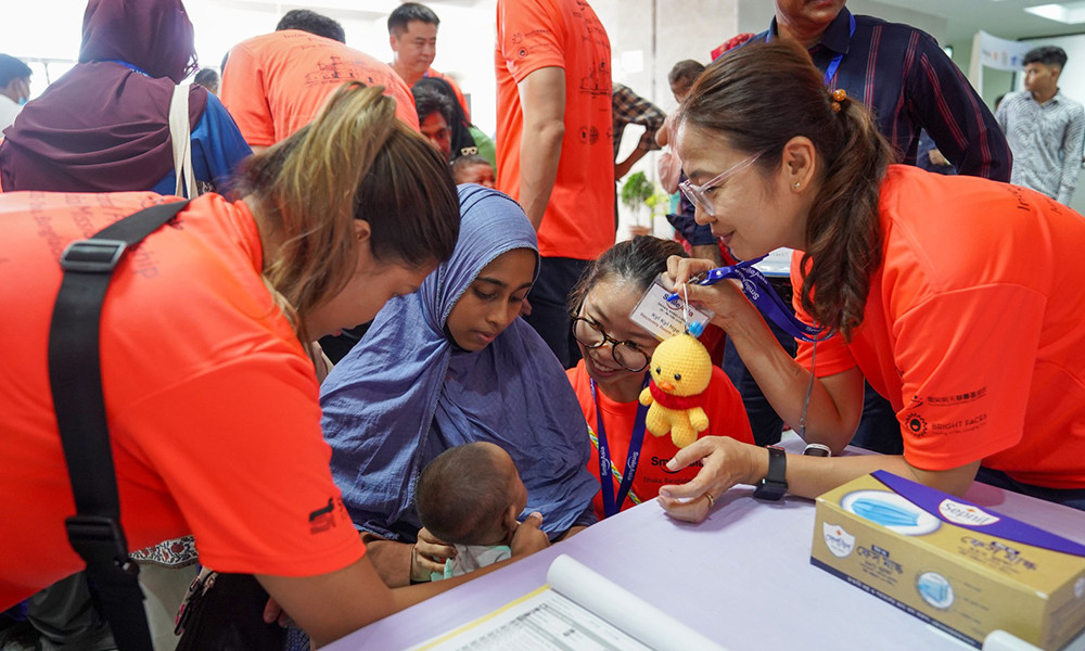 Six-day free medical mission begins for cleft lip and palate surgery