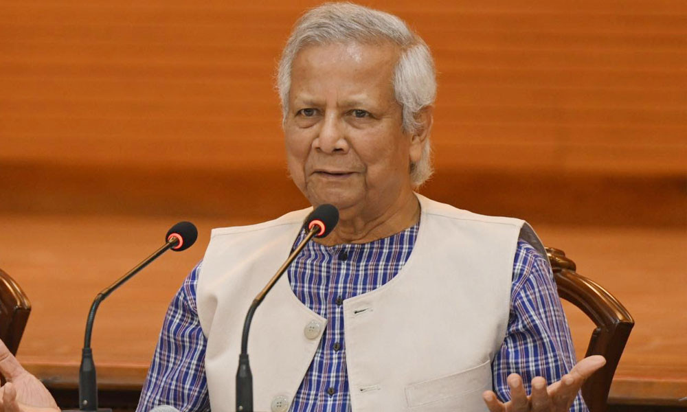 Prof Yunus does not want ‘national reformer’ title: Press Secy