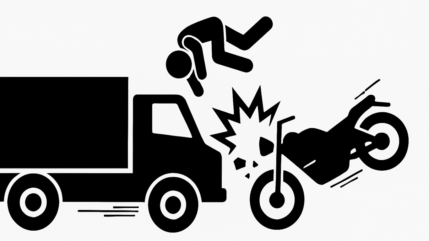 Motorcyclist dies after being hit by truck at Jatiya Press Club ...