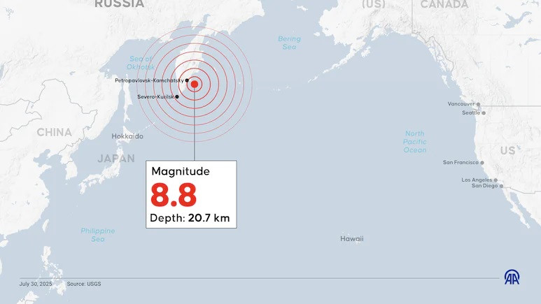 Why the Russia earthquake, sixth strongest ever recorded, did not affect Moscow