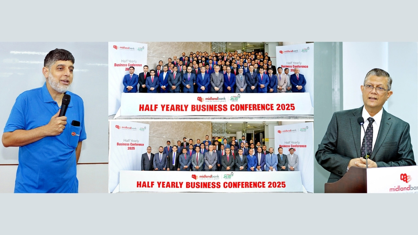 Midland Bank holds half-yearly business conference 2025