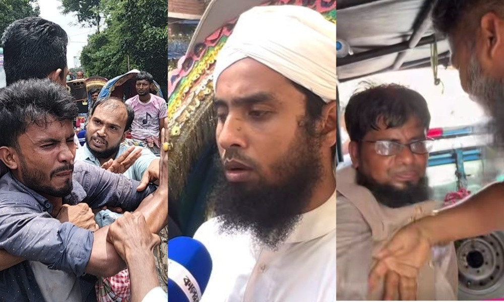 Tight security at Dhanmondi 32, mourners assaulted while paying tribute