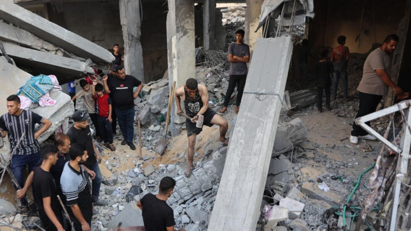 Gaza civil defence says Israeli fire kills 22