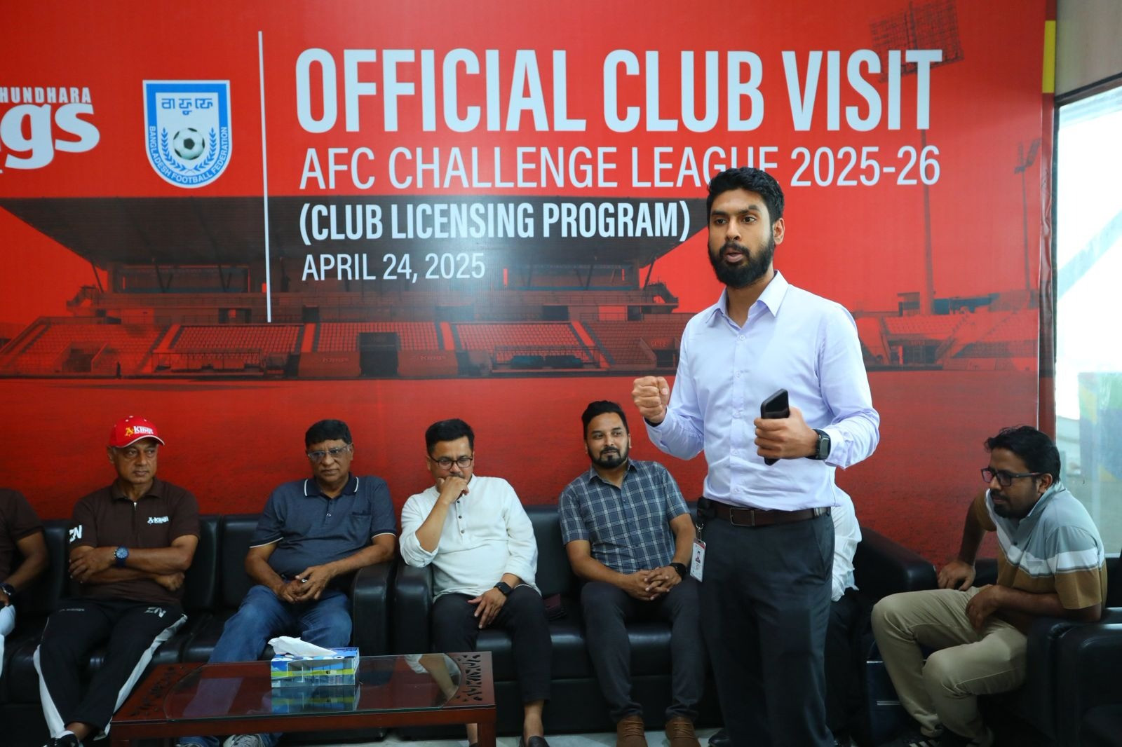 The challenges of being a Media Manager at Bashundhara Kings