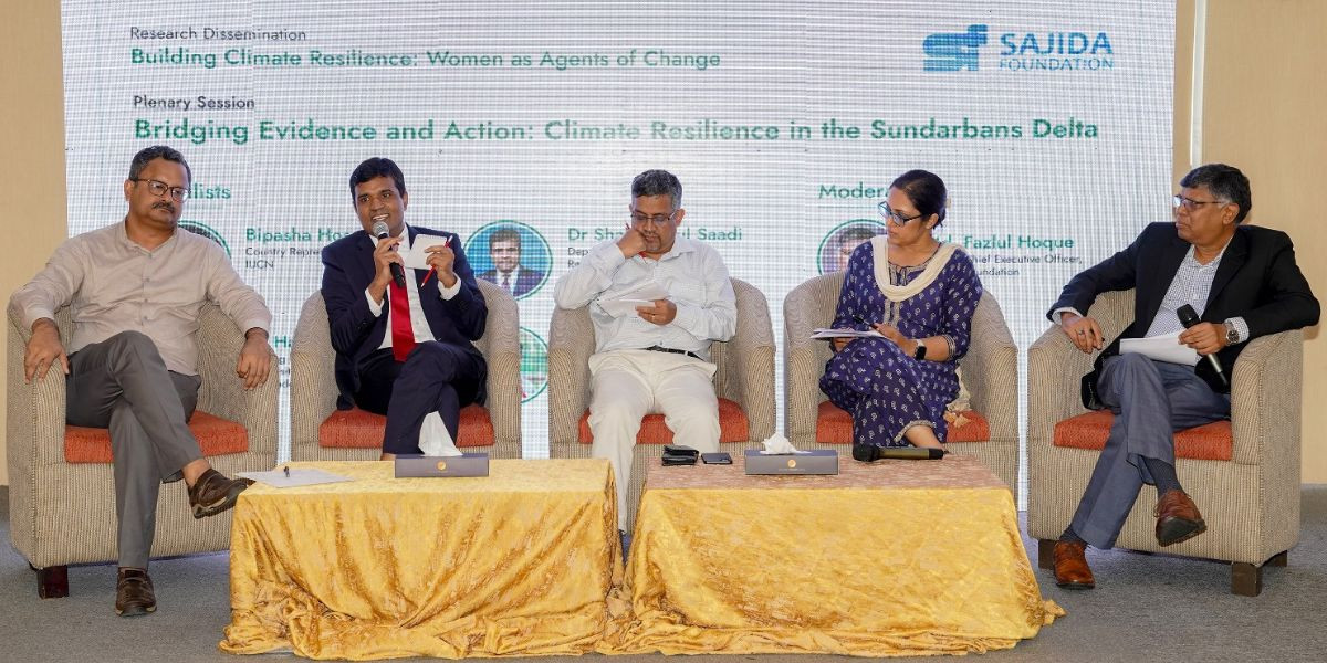SAJIDA Foundation shares insights on women-led climate resilience at research dissemination event