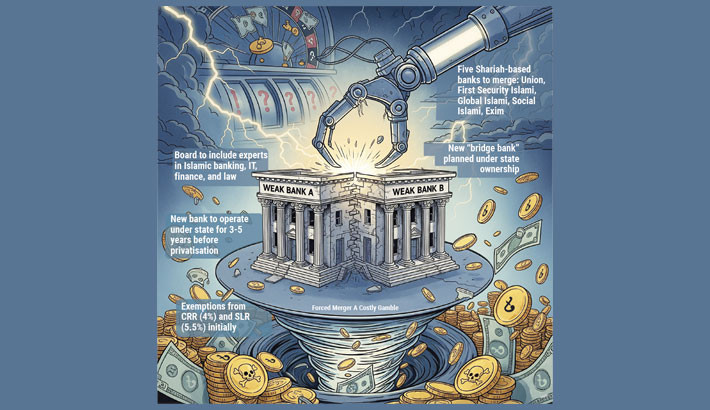 Bank merger a costly gamble?