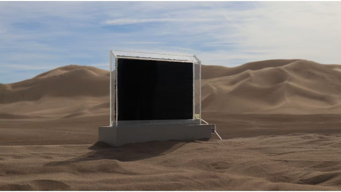 These devices harvest drinking water from the air in the planet’s driest places
