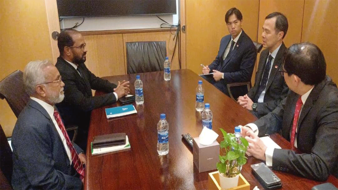 Singapore high commissioner meets Jamaat leader