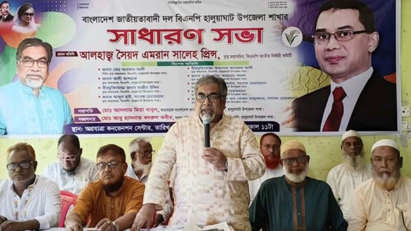 A vested quarter is spreading false propaganda against BNP: Emran Saleh Prince