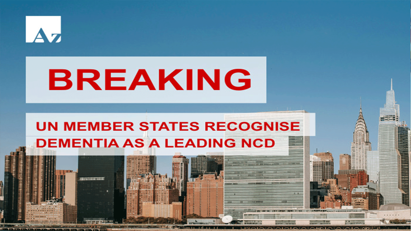 Historic UN declaration recognises Dementia as global health priority