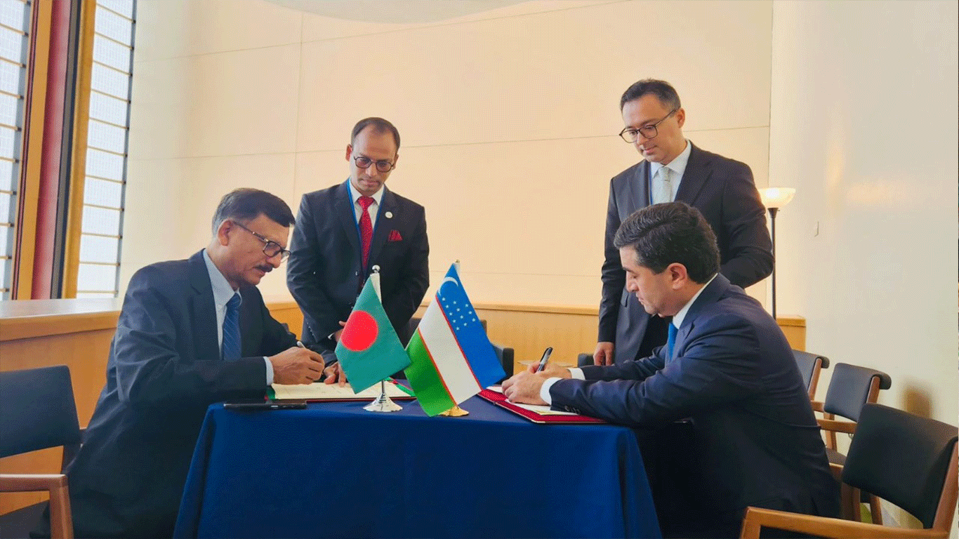 Foreign adviser holds talks with Uzbek FM