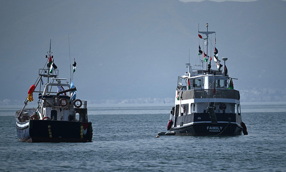 Israel says no Gaza flotilla vessel breached blockade