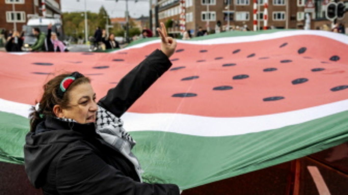 How the watermelon became a Palestinian protest symbol