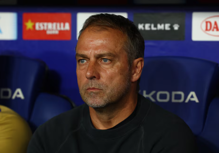 Barca's Flick rejects reports of interference in team selections