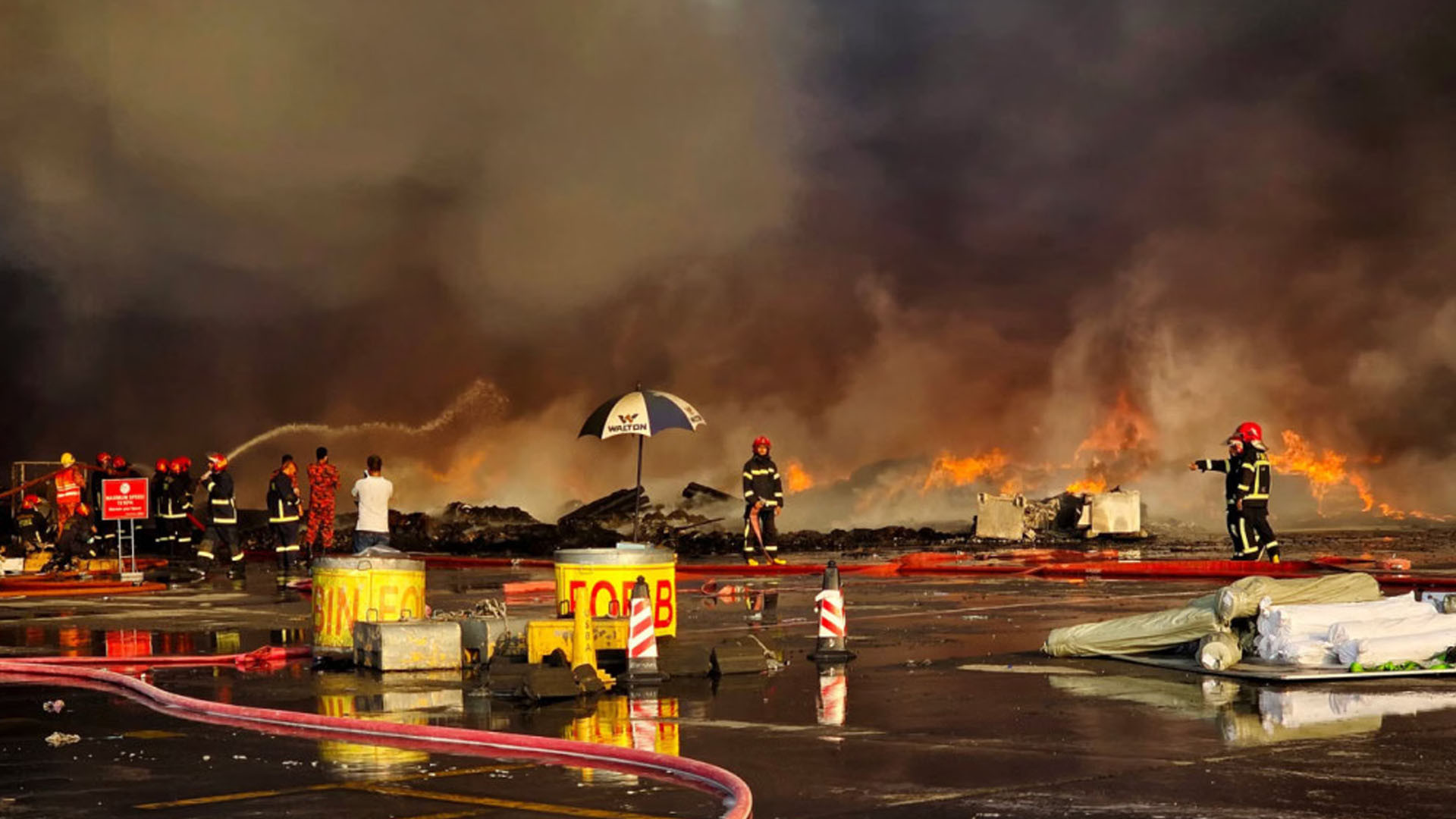 HSIA fire extinguished after 27hrs