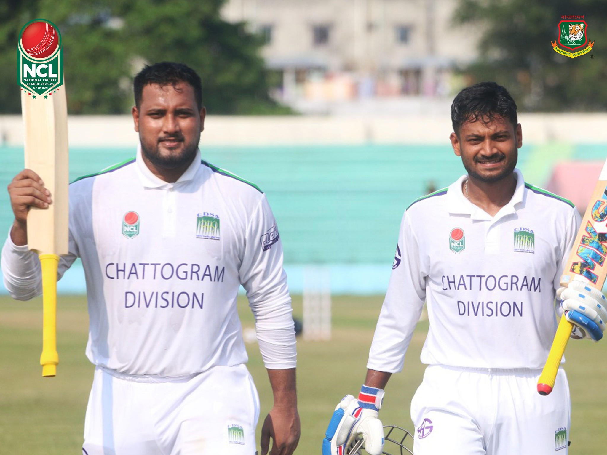 Joy and Yasir hit centuries as Chattogram dominate opening day